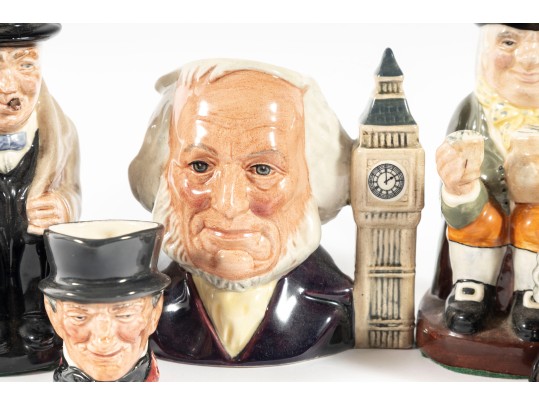 Vintage (1950's - 1980's) Royal Doulton Miniature Face Jugs