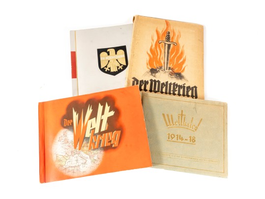 Historical German Cigarette Card Photo Albums