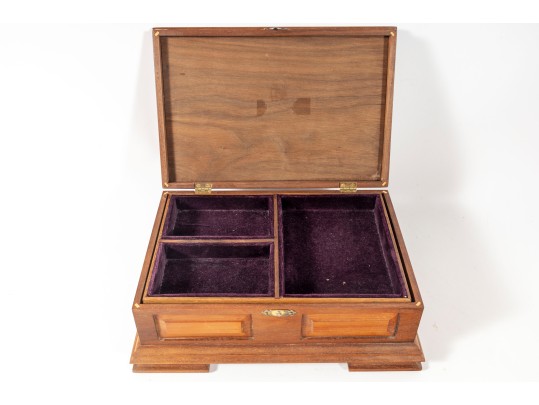 W.F. Czagas Wood Marquetry Box 