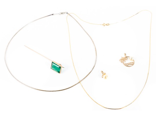 Tiffany & Co. Necklace, 14KT Gold Necklace And Accessories