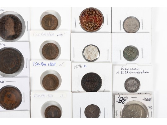 Lot Of Misc Coins (Varied Countries & Denominations) [3]