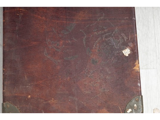 Antique Wood Tool Trunk