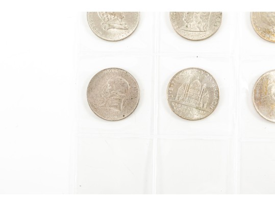 Austrian Silver 2 Schilling Coins (20 Count)