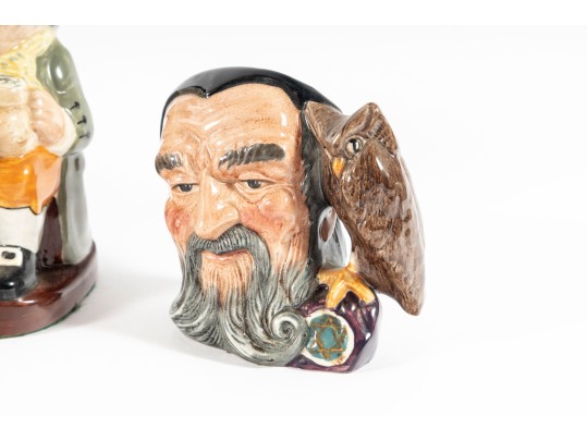 Vintage (1950's - 1980's) Royal Doulton Miniature Face Jugs