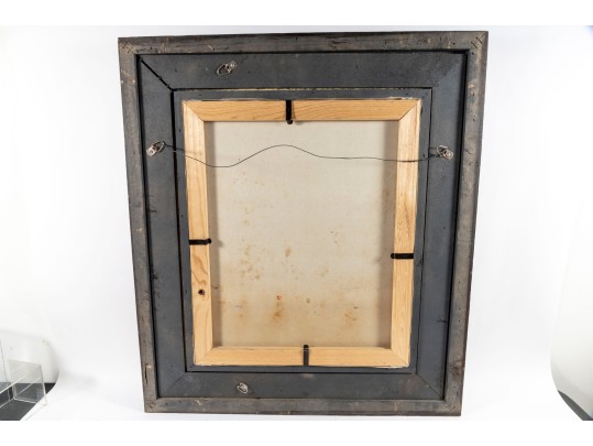 Oil On Canvas Paris Landscape, Untited -- Unknown Artist