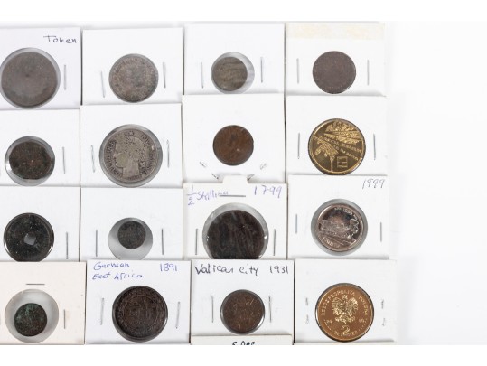Lot Of Misc Coins (Varied Countries & Denominations) [1]