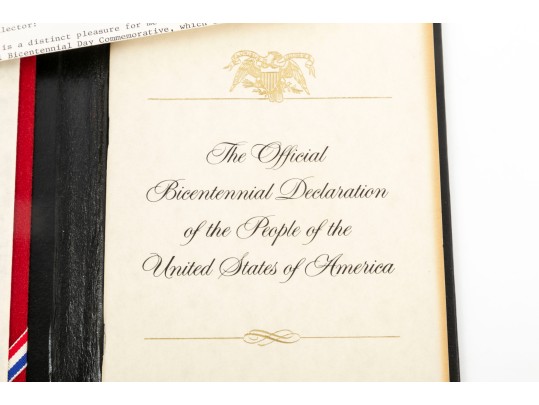 Three United States Bicentennial Day Commemorative Medals 