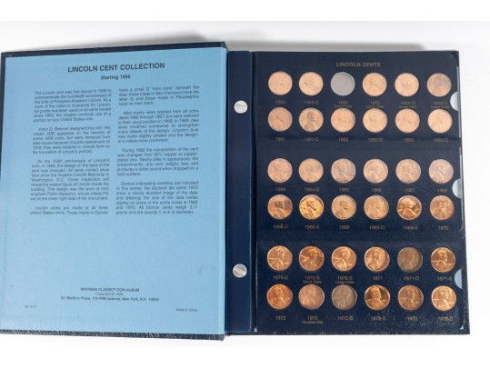 Lincoln Cent & Statehood Commemorative Quarter Books