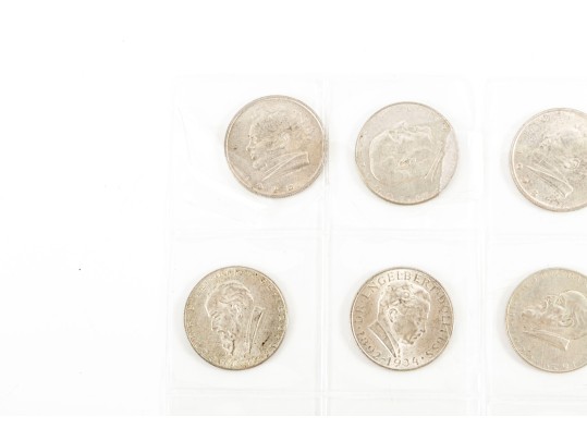 Austrian Silver 2 Schilling Coins (20 Count)