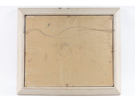 Clayson Baker (American, 1908-1975) Original Oil On Canvas Landscape Painting