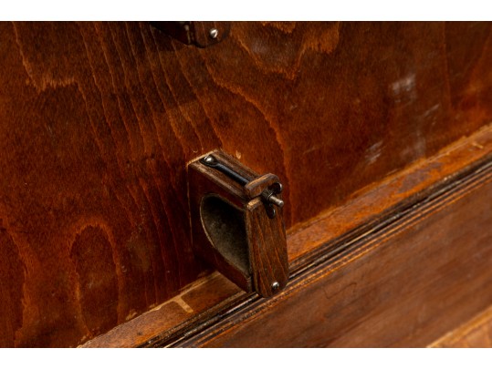 Antique Wood Tool Trunk