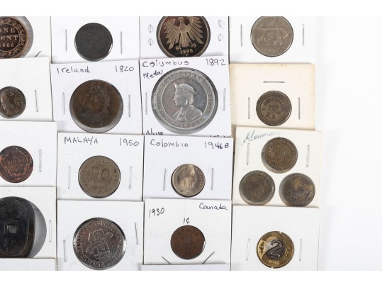 Lot Of Misc Coins (Varied Countries & Denominations) [1]