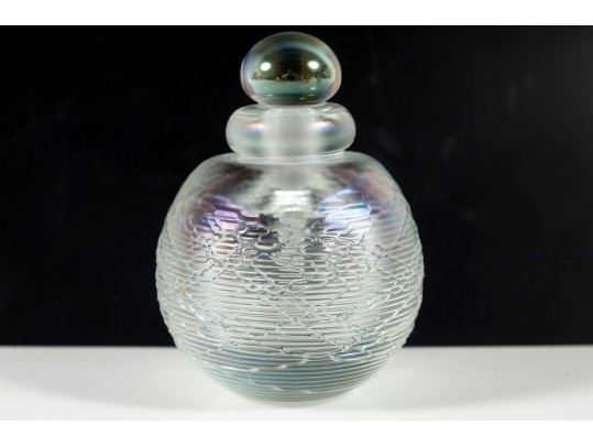 Seven Antique Glass Perfume/Scent Bottles 