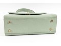 Vintage Coach Madison Biltmore Bag & Wallet In Celadon Green Leather