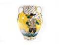 Vietri Italy Hand-Painted Pottery Vase