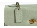 Vintage Coach Madison Biltmore Bag & Wallet In Celadon Green Leather