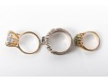 Three Gemstone Rings