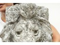 Large Decorative Concrete Lion Head 