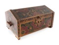 Russian Mosaic Painted Wood Hinged Box