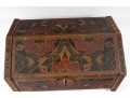 Russian Mosaic Painted Wood Hinged Box