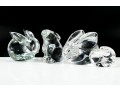 Miniature Glass Animal Figurines