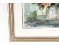Joan DerryBerry (American, 20th C) Original Watercolor Still Life Painting