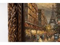 Oil On Canvas Paris Landscape, Untited -- Unknown Artist