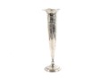 International Sterling Cement Weighted Tall Bud Vase