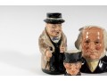 Vintage (1950's - 1980's) Royal Doulton Miniature Face Jugs