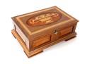 W.F. Czagas Wood Marquetry Box 