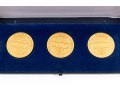 Gold Plated Post Exhibition LUPO Huguenin Commemorative Coins