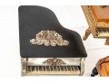Vintage Swiss Music Box Miniature Pianos