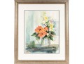 Joan DerryBerry (American, 20th C) Original Watercolor Still Life Painting