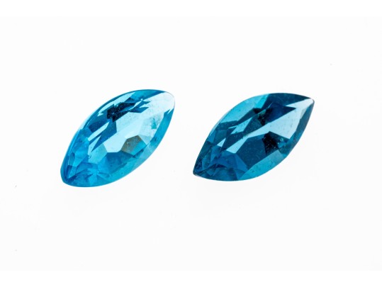 Loose Stones: Marquise Blue Topaz, TCW: 6.93