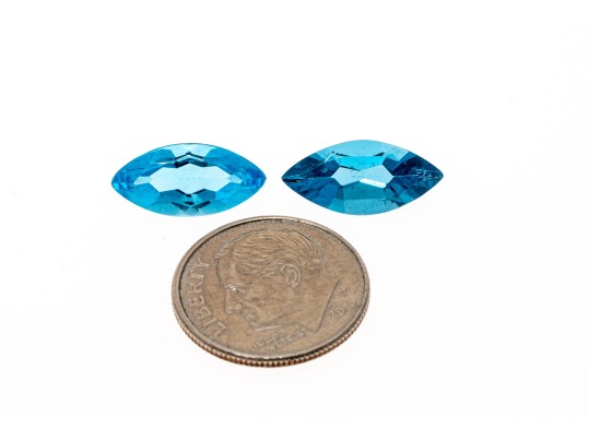 Loose Stones: Marquise Blue Topaz, TCW: 6.93