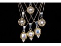 Collection Of Sterling Silver And Sterling Vermeil  Contemporary Motif Jewelry Pieces