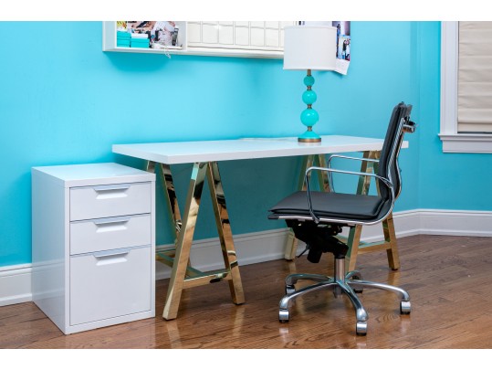 Chic Office Set Including Pottery Barn Teen