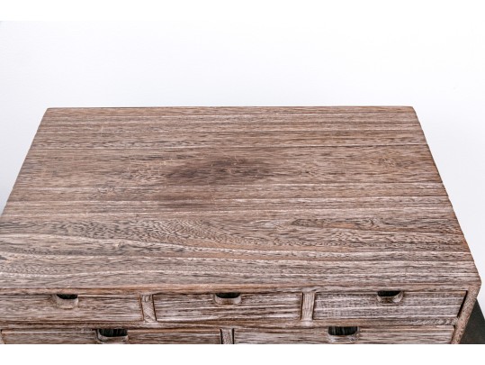 Rustic Wood Jewelry Chest