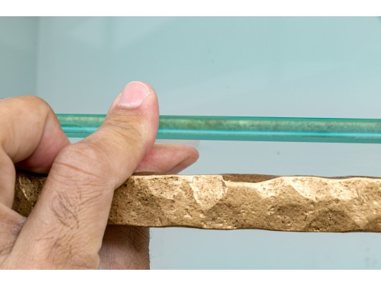 Quality Gilt Solid Hand Moulded Wrought Iron Etagere