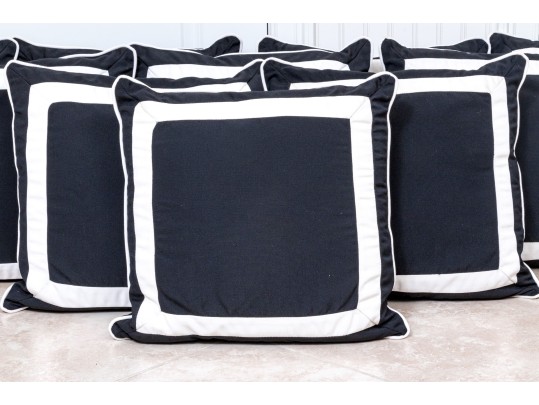 Williams Sonoma Collection Of 10 Sunbrella Outdoor Decorative Accent Pillows