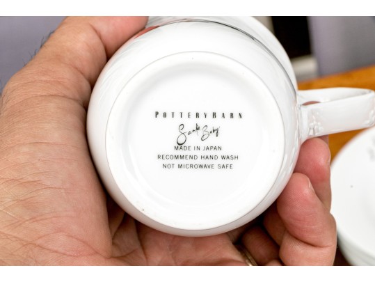 Pottery Barn 48 Piece “Santa Baby” Japanese Made China Set