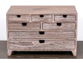 Rustic Wood Jewelry Chest