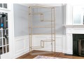 Quality Gilt Solid Hand Moulded Wrought Iron Etagere