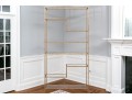 Quality Gilt Solid Hand Moulded Wrought Iron Etagere