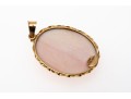 Classic 14K Pink Cameo Pendant