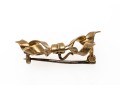 14k Gold Pretty Antique Bow Brooch 