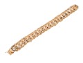 Vintage Classic Gold Filled Retro Charm Style Link Bracelet