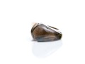 Sterling Silver Vermeil Contemporary Fantasy Cut Smoky Quartz Ring, Size 5