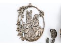 Sterling Silver Collection Of Assorted Bunny Motif Jewelry Pieces