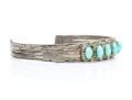Lot Of Three Sterling Silver Southwestern Cuff Style Bracelets